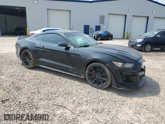 2016 Ford Mustang GT with VIN 1FA6P8CFXG5326279, listed as a Copart auction lot 59100565 with 52,972 mi miles and Salvage title. Bid and sale history available at DreamBid. Image 4.