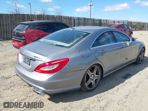 2013 Mercedes-Benz CLS-Class CLS 63 AMG with VIN WDDLJ7EB3DA081210, listed as a IAAI auction lot 41683158 with 61,423 mi miles. Bid and sale history available at carsss.com. Image 4.