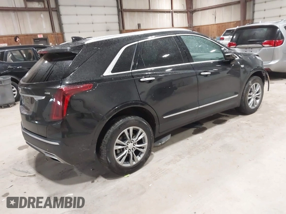2022 Cadillac XT5 AWD Premium Luxury with VIN 1GYKNDRS8NZ163725, listed as a IAAI auction lot 42295528 with 45,614 mi miles and . Bid and sale history available at DreamBid. Image 4.
