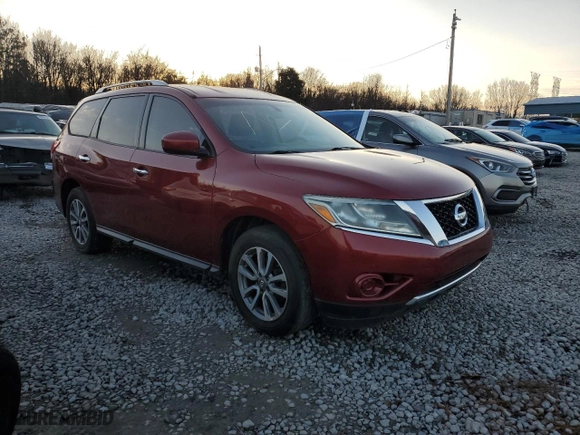 2013 Nissan Pathfinder S with VIN 5N1AR2MN2DC619498, listed as a Copart auction lot 42165985 with 202,433 mi miles and Clean Title. Bid and sale history available at carsss.com. Image 4.