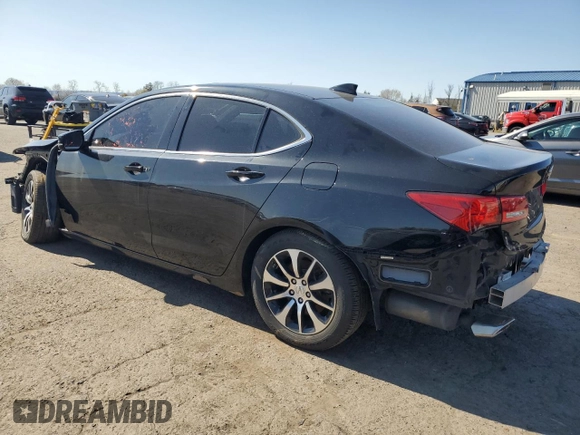 2018 Acura TLX with VIN 19UUB2F34JA001111, listed as a Copart auction lot 53599035 with 0 mi miles and Salvage Title. Bid and sale history available at carsss.com. Image 2.