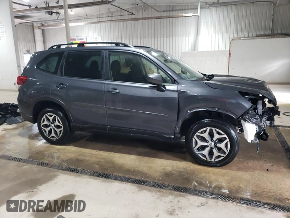 2023 Subaru Forester Premium with VIN JF2SKAEC5PH551422, listed as a Copart auction lot 53494605 with 13,288 mi miles and Salvage Title. Bid and sale history available at carsss.com. Image 4.