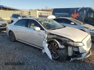 2017 Lincoln Continental Reserve with VIN 1LN6L9NP7H5631267, listed as a Copart auction lot 82662804 with 108,673 mi miles and Salvage Title. Bid and sale history available at carsss.com. Image 4.