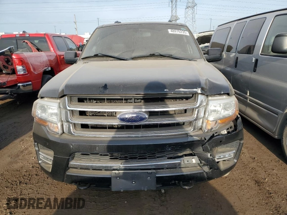 2015 Ford Expedition Max Limited с VIN 1FMJK2AT1FEF09346, выставлен на аукционе Copart как лот 48976235 с пробегом 218 181 миль миль и Списание • Salvage title. История ставок и продаж доступна на DreamBid. Изображение 5.