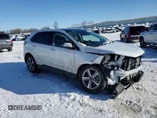 2024 Ford Edge SEL with VIN 2FMPK4J98RBB22156, listed as a Copart auction lot 45891155 with 3,837 mi miles and Salvage Title. Bid and sale history available at carsss.com. Image 12.