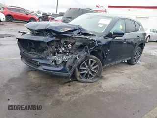 2018 Mazda CX-5 Grand Touring with VIN JM3KFBDM8J0345821, listed as a IAAI auction lot 41789284 with 1 mi miles. Bid and sale history available at carsss.com. Image 16.