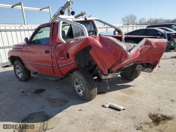 1994 Dodge Ram 1500 with VIN 3B7HF16Z5RM546400, listed as a Copart auction lot 48515585 with 145,835 mi miles and Salvage Title. Bid and sale history available at carsss.com. Image 2.