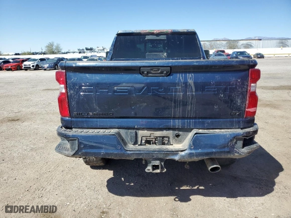 2022 Chevrolet Silverado 2500HD LTZ with VIN 1GC4YPEY2NF228037, listed as a Copart auction lot 53663065 with 31,602 mi miles and Salvage Title. Bid and sale history available at carsss.com. Image 6.