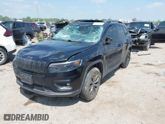 2021 Jeep Cherokee Latitude Lux with VIN 1C4PJLMXXMD134565, listed as a IAAI auction lot 42044643 with 84,611 mi miles and . Bid and sale history available at DreamBid. Image 17.