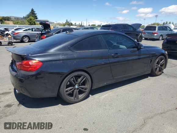 2014 BMW 4 Series 435i with VIN WBA3R1C5XEK192441, listed as a Copart auction lot 65279455 with 145,068 mi miles and Salvage title. Bid and sale history available at DreamBid. Image 3.