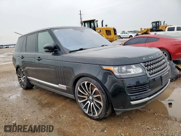 2016 Land Rover Range Rover z VIN SALGR2VF2GA277193, wystawiony jako Copart lot #63579285 z przebiegiem 118 127 mil mil oraz Czysty tytuł • Clean title. Historia ofert i sprzedaży dostępna na DreamBid. Obrazek 4.