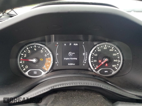 2020 Jeep Renegade Latitude with VIN ZACNJABB1LPL44066, listed as a Copart auction lot 63074885 with 84,594 mi miles and Non repairable. Bid and sale history available at DreamBid. Image 9.