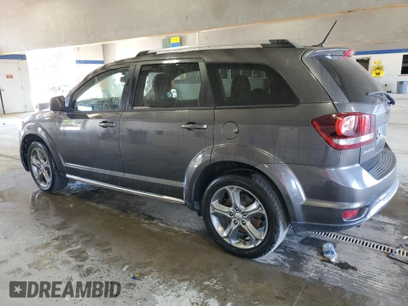 2017 Dodge Journey Crossroad Plus with VIN 3C4PDCGG4HT582755, listed as a Copart auction lot 57835405 with 95,963 mi miles and Clean title. Bid and sale history available at DreamBid. Image 2.