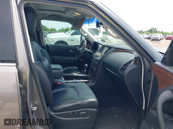 2015 Infiniti QX80 with VIN JN8AZ2NF4F9572054, listed as a IAAI auction lot 42369177 with 149,971 mi miles and . Bid and sale history available at DreamBid. Image 5.