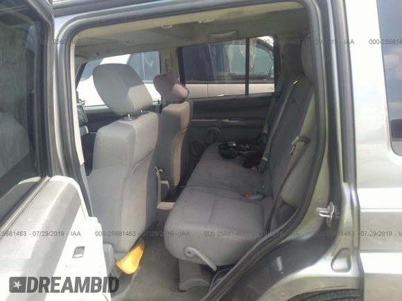 2007 Jeep Commander Sport with VIN 1J8HG48K67C685375, listed as a IAAI auction lot 41677992 with 254,243 mi miles and . Bid and sale history available at DreamBid. Image 8.