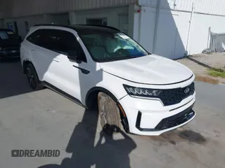 2021 Kia Sorento S with VIN 5XYRL4LC1MG059554, listed as a IAAI auction lot 40827092 with 30,041 mi miles. Bid and sale history available at carsss.com. Image 1.