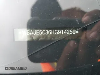 2017 BMW 5 Series 540i с VIN WBAJE5C36HG914259, выставлен на аукционе Copart как лот 56613834 с пробегом Не указан миль и На запчасти • Non repairable. История ставок и продаж доступна на DreamBid. Изображение 13.