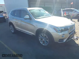 2017 BMW X3 sDrive28i with VIN 5UXWZ7C36H0X39298, listed as a IAAI auction lot 41695770 with 56,636 mi miles. Bid and sale history available at carsss.com. Image 1.
