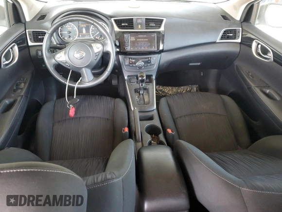 2019 Nissan Sentra S with VIN 3N1AB7AP6KY367144, listed as a Copart auction lot 62607415 with 115,239 mi miles and Salvage title. Bid and sale history available at DreamBid. Image 8.