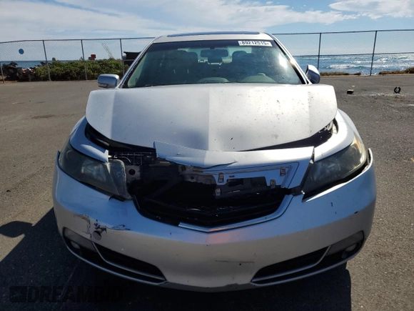 2012 Acura TL Tech Auto with VIN 19UUA8F5XCA013161, listed as a Copart auction lot 89212515 with 204,074 mi miles and Salvage Title. Bid and sale history available at carsss.com. Image 5.