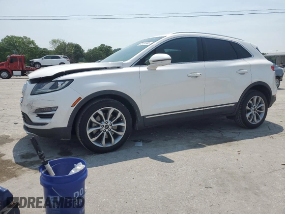 2019 Lincoln MKC Select with VIN 5LMCJ2C9XKUL01878, listed as a Copart auction lot 60434995 with 88,168 mi miles and Salvage title. Bid and sale history available at DreamBid. Image 1.