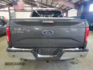 2017 Ford F-150 XL with VIN 1FTFX1EF7HFC55035, listed as a Copart auction lot 45497235 with 62,797 mi miles and Salvage Title. Bid and sale history available at carsss.com. Image 6.