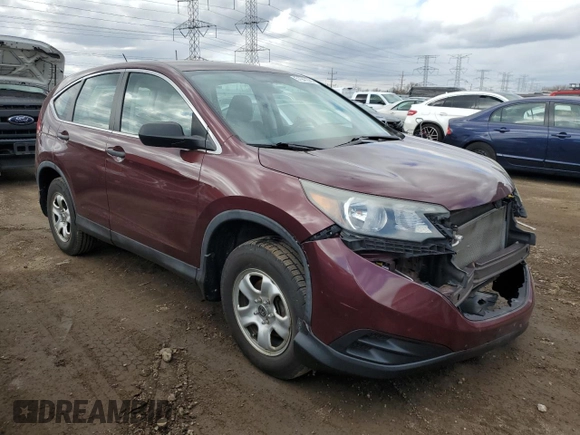 2013 Honda CR-V LX with VIN 5J6RM4H38DL029150, listed as a Copart auction lot 51941335 with 149,775 mi miles and Salvage Title. Bid and sale history available at DreamBid. Image 4.