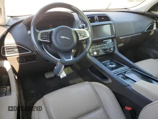2019 Jaguar F-Pace 25t Prestige with VIN SADCK2FX1KA392222, listed as a Copart auction lot 76044604 with 105,235 mi miles and Salvage Title. Bid and sale history available at DreamBid. Image 8.