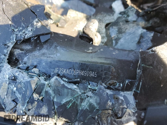 2023 Subaru Forester z VIN JF2SKACC6PH491945, wystawiony jako Copart lot #48778545 z przebiegiem Nie podano mil oraz Nie do naprawy • Non repairable. Historia ofert i sprzedaży dostępna na DreamBid. Obrazek 14.