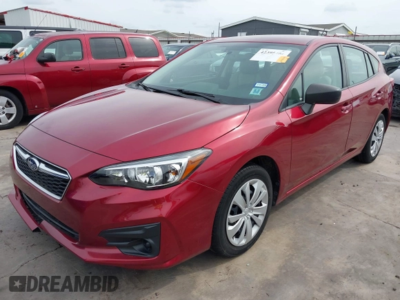 2019 Subaru Impreza with VIN 4S3GTAB64K3715751, listed as a IAAI auction lot 42395464 with 83,612 mi miles and . Bid and sale history available at DreamBid. Image 2.
