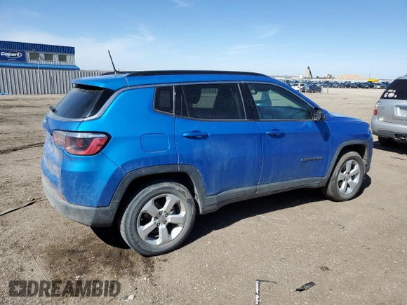 2017 Jeep Compass Latitude with VIN 3C4NJDBB7HT660673, listed as a Copart auction lot 48692465 with 120,397 mi miles and Salvage Title. Bid and sale history available at carsss.com. Image 3.