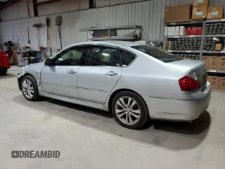 2008 Infiniti M with VIN JNKAY01E78M600315, listed as a Copart auction lot 57425045 with 180,600 mi miles and Salvage title. Bid and sale history available at DreamBid. Image 2.