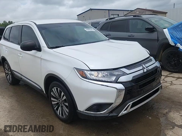 2020 Mitsubishi Outlander ES with VIN JA4AD2A32LZ046985, listed as a Copart auction lot 60805545 with 59,223 mi miles and Salvage title. Bid and sale history available at DreamBid. Image 14.