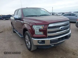 2015 Ford F-150 XLT with VIN 1FTEW1EG5FFA05118, listed as a IAAI auction lot 41261385 with 189,294 mi miles. Bid and sale history available at carsss.com. Image 1.