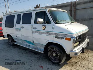 1994 Chevrolet Chevy Van z VIN 1GBEG25K1RF118547, wystawiony jako Copart lot #74319254 z przebiegiem 179 866 mil mil oraz Czysty tytuł • Clean title. Historia ofert i sprzedaży dostępna na DreamBid. Obrazek 4.