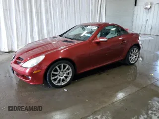 2005 Mercedes-Benz SLK 230/320 z VIN WDBWK56F45F035513, wystawiony jako Copart lot #64763345 z przebiegiem 44 139 mil mil oraz Szkoda całkowita • Salvage title. Historia ofert i sprzedaży dostępna na DreamBid. Obrazek 1.