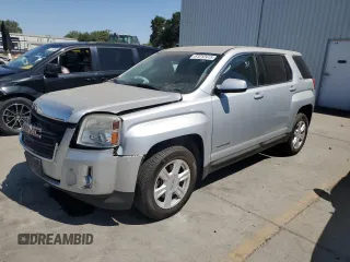 2015 GMC Terrain SLE with VIN 2GKALMEK8F6276167, listed as a Copart auction lot 61012415 with 123,858 mi miles and Salvage title. Bid and sale history available at DreamBid. Image 1.
