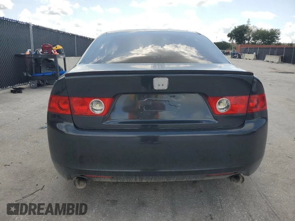 2004 Acura TSX w/Navigation with VIN JH4CL96944C031396, listed as a Copart auction lot 60472635 with Not provided miles and Salvage title. Bid and sale history available at DreamBid. Image 6.
