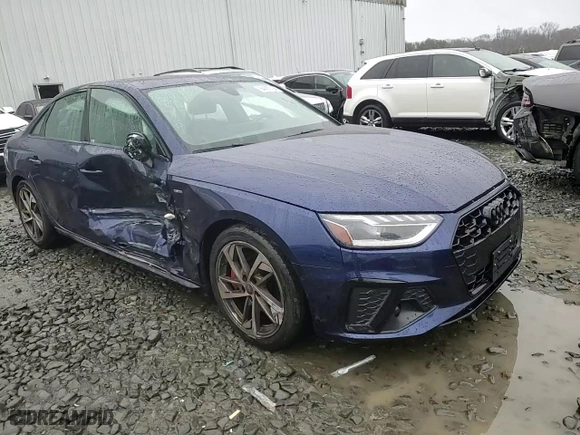 2023 Audi A4 Sedan S line Prestige with VIN WAUFAAF49PA026251, listed as a Copart auction lot 84430194 with 0 mi miles and Salvage Title. Bid and sale history available at carsss.com. Image 13.
