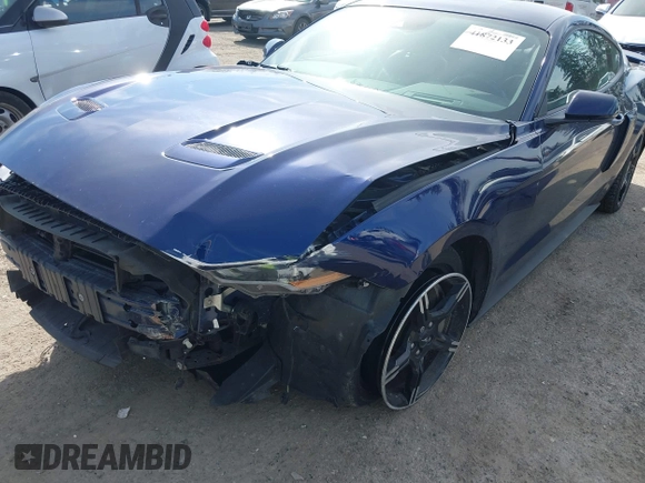 2019 Ford Mustang GT with VIN 1FA6P8CF2K5176810, listed as a IAAI auction lot 41872133 with 71,543 mi miles. Bid and sale history available at carsss.com. Image 6.