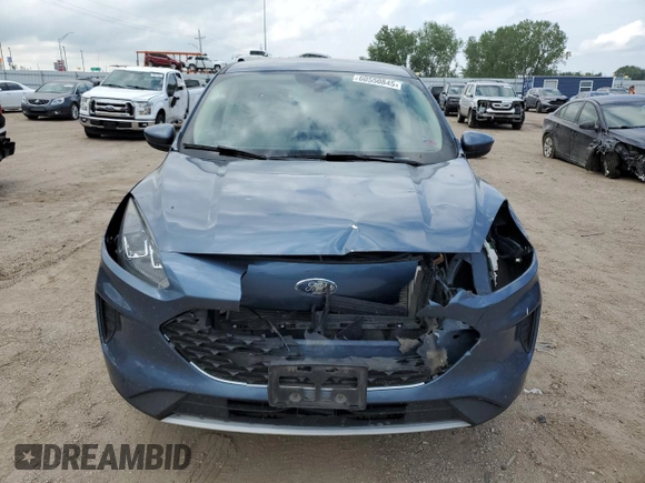 2020 Ford Escape SE with VIN 1FMCU9G64LUC21318, listed as a Copart auction lot 60550845 with 75,154 mi miles and Salvage title. Bid and sale history available at DreamBid. Image 5.