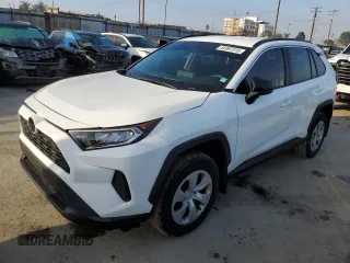 2021 Toyota RAV4 LE with VIN 2T3H1RFV3MW166926, listed as a Copart auction lot 45997315 with 54,244 mi miles and Salvage Title. Bid and sale history available at carsss.com. Image 1.
