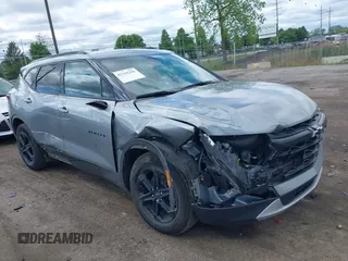 2024 Chevrolet Blazer LT with VIN 3GNKBCR48RS203810, listed as a IAAI auction lot 42341290 with 19,491 mi miles and . Bid and sale history available at DreamBid. Image 1.