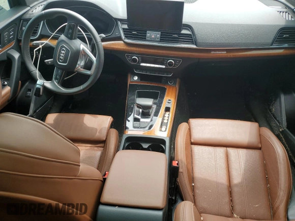 2023 Audi Q5 S line Premium Plus with VIN WA1EAAFY2P2117030, listed as a Copart auction lot 51511725 with Not provided miles and Salvage title. Bid and sale history available at DreamBid. Image 8.