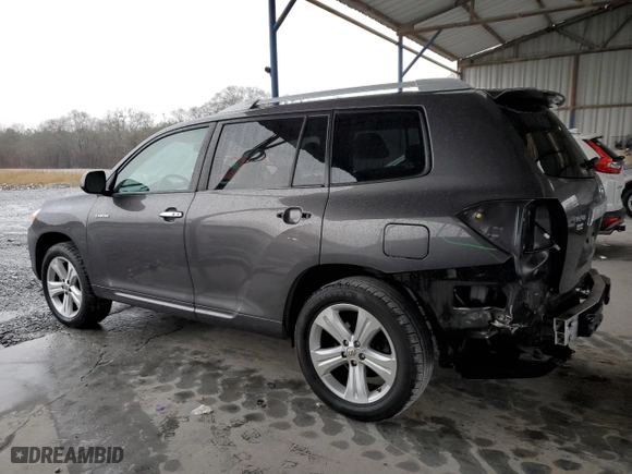 2009 Toyota Highlander Limited with VIN JTEDS42A092069115, listed as a Copart auction lot 47738135 with 206,580 mi miles and Salvage Title. Bid and sale history available at carsss.com. Image 2.
