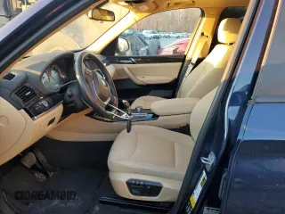 2016 BMW X3 xDrive28i with VIN 5UXWX9C51G0D81452, listed as a Copart auction lot 88480705 with 122,493 mi miles and Salvage Title. Bid and sale history available at carsss.com. Image 7.