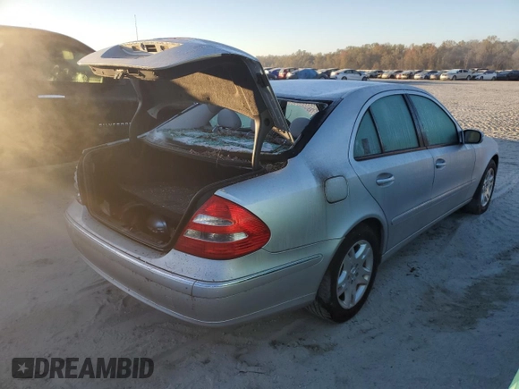 2003 Mercedes-Benz E-Class 3.2L with VIN WDBUF65JX3A109227, listed as a Copart auction lot 76540954 with 108,222 mi miles and Salvage Title. Bid and sale history available at carsss.com. Image 3.