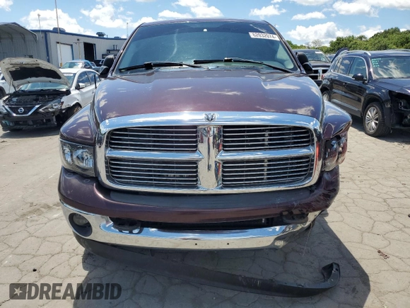 2005 Dodge Ram 2500 SLT with VIN 3D7KS28C05G754960, listed as a Copart auction lot 62032074 with 207,751 mi miles and Clean Title. Bid and sale history available at carsss.com. Image 5.