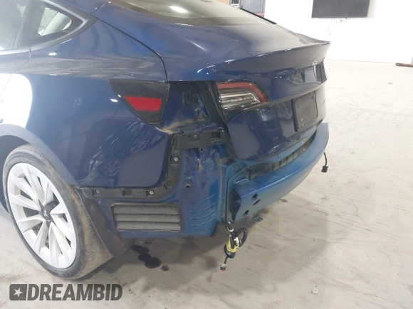 2022 Tesla Model 3 Long Range with VIN 5YJ3E1EB8NF255163, listed as a IAAI auction lot 42105451 with 40,166 mi miles and . Bid and sale history available at DreamBid. Image 20.