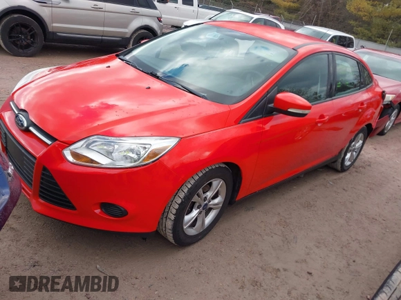 2013 Ford Focus SE with VIN 1FADP3F22DL130976, listed as a IAAI auction lot 41683480 with 112,166 mi miles. Bid and sale history available at carsss.com. Image 17.